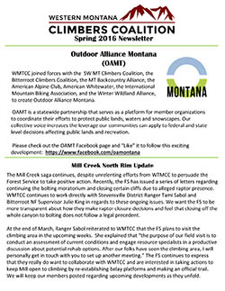 2016 Spring News Letter